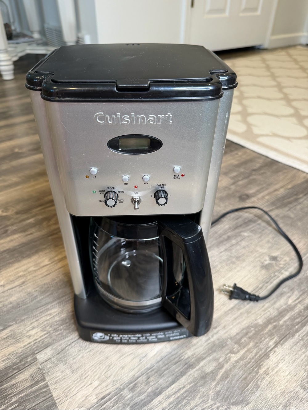 Cuisinart DCC-1200 Brew Central 12 Cup Programmable Coffee Maker Stainless